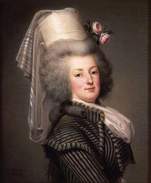 Adolf Ulrik Wertmuller Queen Marie Antoinette of France china oil painting image